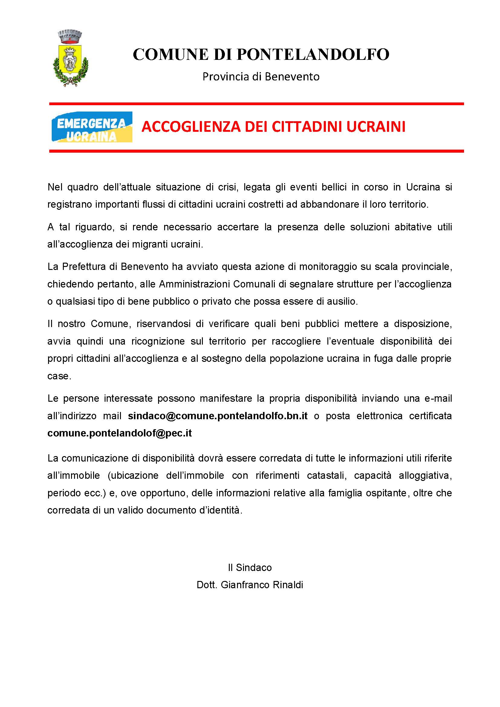 accoglienza ucraini