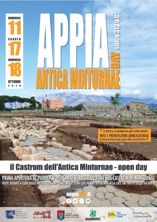 locandina Appia day Minturnae