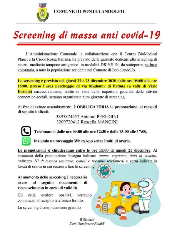 screening di massa